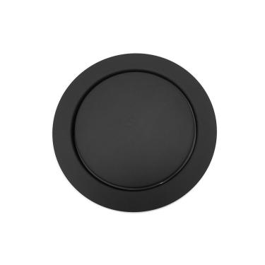 Imagem de Ralo Click Automático Inteligente Para Banheiro Redondo 10x10cm Preto Fosco Luxo