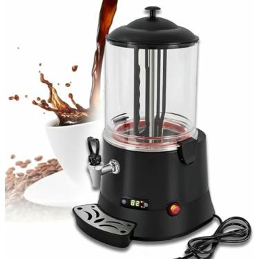 Imagem de Máquina De Fonte De Chocolate 5L/10L Máquina De Derretimento De Chocolate Quente Comercial, Dispensador De Chocolate De 400w Que Quente Para Aquecer O Suco De Leite Com Leite De Chocolate