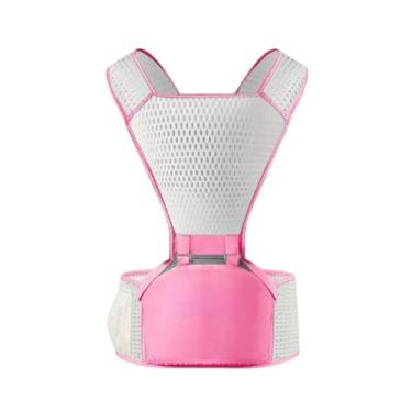 Imagem de Canguru Carregador de Ergonômico 0-20Kg 4 maneiras de usar Itens essenciais para o sair (rosa com canguru)
