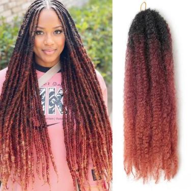 Imagem de Extensões de cabelo sintéticas BYKSVIOC Marley Twist 24