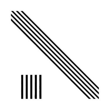 Imagem de Adesivos Impermeáveis Para Motocicleta De 50CM, Faixas Para Tanque De 