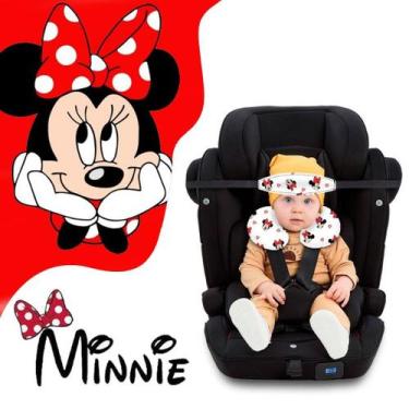 Imagem de Kit Almofada de pescoço + Faixa Apoio Suporte Cabeça de Bebê Cadeirinh