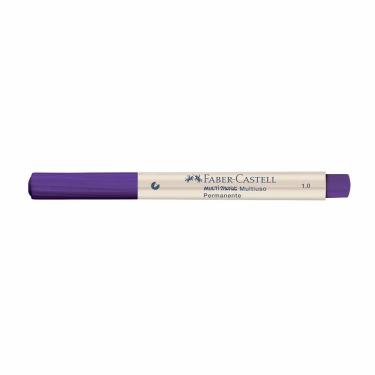 Imagem de Marcador permanente Multimark 1.0mm Roxo Faber-Castell
