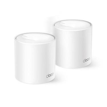 Imagem de Kit Roteador Deco X10 C/2 Wifi 6 Tecnologia Mesh TP Link - TP-LINK