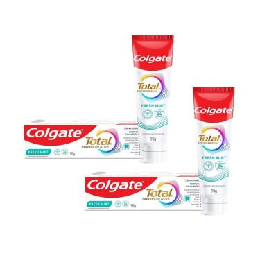 Imagem de Kit 2 Creme Dental Colgate Total 12 Advanced Fresh Gel 90g