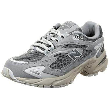 Imagem de New Balance 725 - Cinza/Branco, Raincloud/cinza escuro/sal marinho, 13 Women/11.5 Men