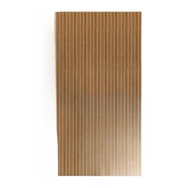 Imagem de Kit 200 Placas Ripados Revestimentos Painel Decorativo MDF 45cmx11cm(200,FREIJÓ)
