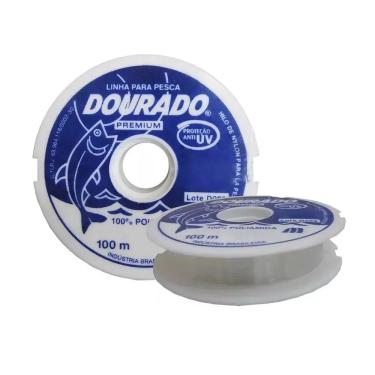 Imagem de Linha Pesca Dourado Cristal Cm 100m - 0,25 Mm - Mazzaferro