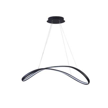 Imagem de Pendente Zig 1x35w 3000K 1800 Lúmens TP002B TP002B Bella Iluminação Preto/Branco