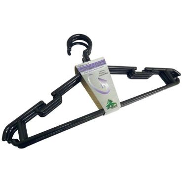 Imagem de Kit Cabide JLK Plásticos Luxo Giratório 36 Unidades