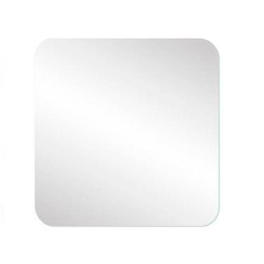 Imagem de Espelho Multiuso Lapidado Pendurador Led Amarelo 50X50Cm