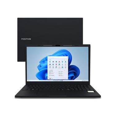 Imagem de Notebook Positivo Vision R15M AMD® Ryzen 5-5625U Windows 11 Home 16GB 512GB SSD Wi-Fi 6 15” Full HD IPS Minitela - Preto