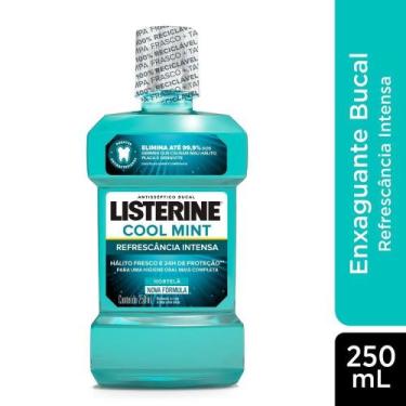 Imagem de Enxaguante Bucal Listerine Cool Mint Refrescância Intensa 250ml