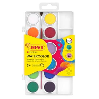 Imagem de JOVI 800/12 pacote com 12 cores de água