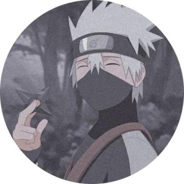 Imagem de Painel Redondo Capa Festa Infantil Kakashi Anime Luta - NoBrand, Kakas