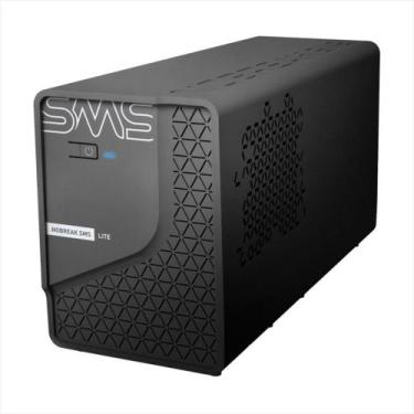 Imagem de Nobreak SMS 600VA Lite 600BI/115 Entrada Bivolt Automático e Saída 115