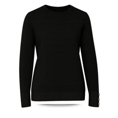Imagem de Blusa Em Tricot Modal Feminina Regular Inverno Frio - Feminine Concept