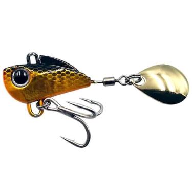 Imagem de Isca Artificial Little Spin Colher Redonda Pequena 3cm 10g Dourada - Y