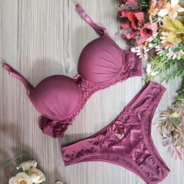 Imagem de Conjunto Sensuale - Delisy, Marsala, G