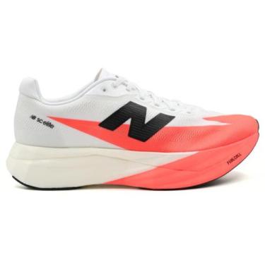 Imagem de Tênis New Balance Fuelcell Supercomp Elite V5 Masculino, 39, Branco, C