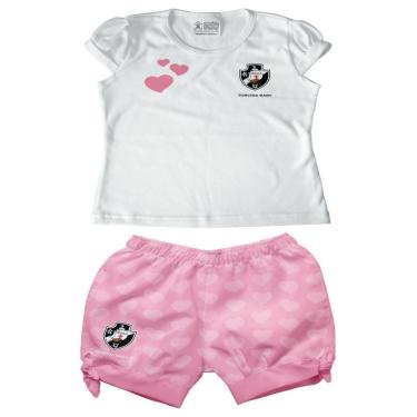 Imagem de Conjunto Infantil Vasco Rosa - Torcida Baby