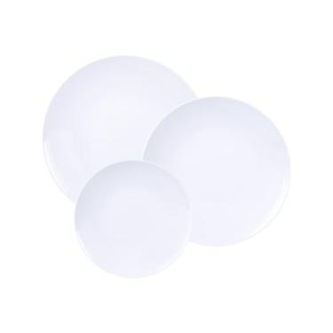 Imagem de Jogo de Pratos Tramontina Leonora em Porcelana 12 Peças