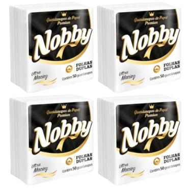 Imagem de Guardanapo Papel Folha Dupla Nobby Pequeno 200 Folhas Macio Kits na Web