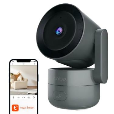 Imagem de Coibeu, Câmera de Segurança Inteligente 4MP 360° WiFi com Detecção Humana (Cinza Escuro)