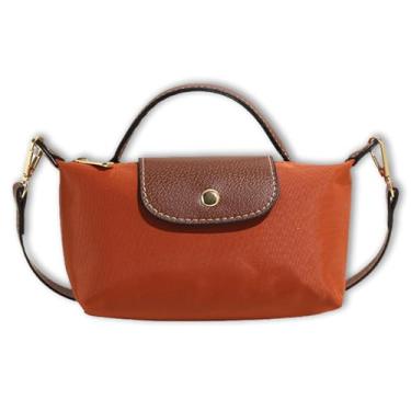 Imagem de Bolsas transversais modernas para mulheres, bolsas transversais acolchoadas para mulheres, bolsa quadrada de cor sólida com alça ajustável, Cor 3, 7.1 x 3.9 x 1.9 inches