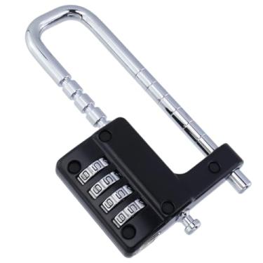 Imagem de LC LICTOP Cadeado de código longo ajustável de liga de zinco, cadeado para armário de cozinha, armários esportivos, armário