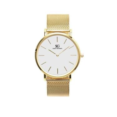 Imagem de Relógio feminino dourado Chelsea Gold 40mm-Saint Germain