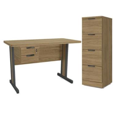 Imagem de Conjunto Escritorio 3 Pecas 200401 Versatil Kappesberg Itapua