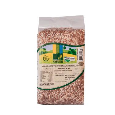 Imagem de Arroz Cateto Integral com Vermelho Orgânico Coopernatural 500g