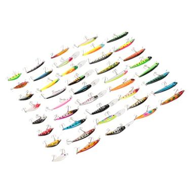 Imagem de Cryfokt Kit de Isca de Pesca Durável Minnow Isca Artificial para água Salgada de água Doce Equipamento de Pesca 43 Peças