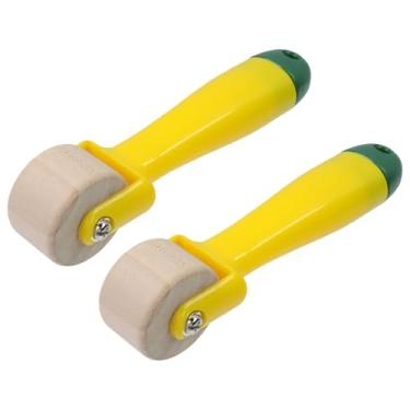 Imagem de KUMGROT Rolo Brayer de 14 cm, ferramenta de papel de parede de madeira e material plástico para projetos de artesanato de cartolina, tornando-o uma ótima escolha para entusiastas de artesanato, 2