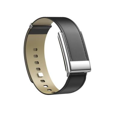 Imagem de Vanet Pulseira de couro legítimo de grão superior compatível com Whoop 5.0 One, MG Life and Peak, pulseira vintage de couro genuíno de grão superior compatível com Whoop 5.0 [Não é compatível com a