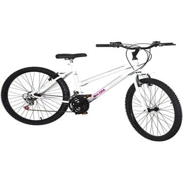 Imagem de Bicicleta de Passeio Ultra Bikes Esporte Aro 26 Reforçada Freio V-Brake – 18 Marchas Branco