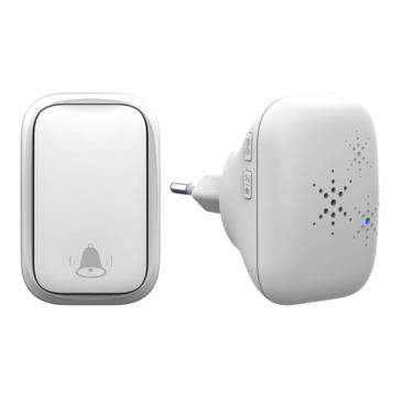 Imagem de Campainha Residencial Sem Fio com 38 Melodias [Branco]