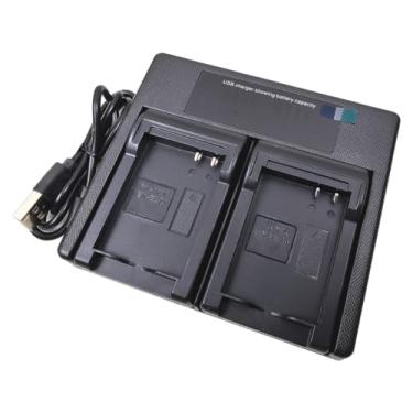 Imagem de Carregador de bateria USB duplo para câmera digital Nikon EN-EL23 ENEL23 MH-67 Coolpix B700 P600 P610S S810C P900 P900S