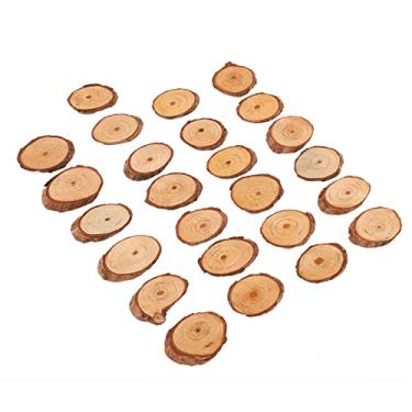 Imagem de RiToEasysports Peça Oval de Pinho Festivo Diy Artesanato de Pintura Doméstica para Decoração 25 Peças, Feito à Mão Com Madeira para Artistas Criativos