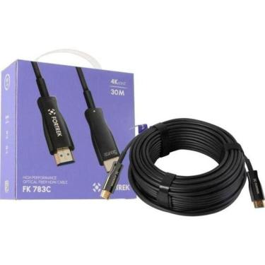Imagem de Cabo Hdmi Fibra óptica 4k Fk 783c 30m Fortrek