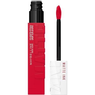 Imagem de Batom Líquido Longa Duração Maybelline SuperStay Matte Ink City Edition 115 Founder, 5ml