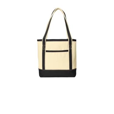 Imagem de Camiseta gola V tripla (BG412), Natural/Black, tamanho nico