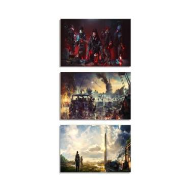 Imagem de Quadro Decorativo Geek Gamer Nerd Kit 3 Und 012 - Create Comunicação