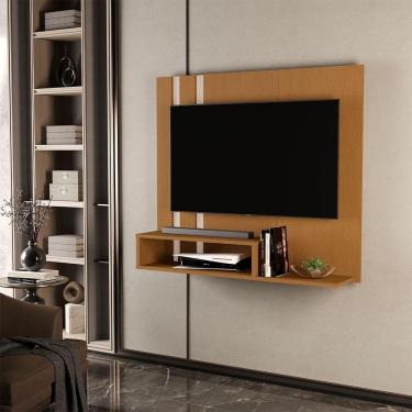 Imagem de Painel Suspenso Pompéia Para Tv 32 Polegadas Nature-off-white