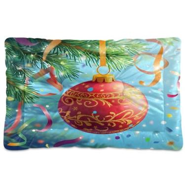 Imagem de SEHANY Cama de bola de Natal para cães e gatos com fundo antiderrapante, cama de canil, colchão macio para animais de estimação, lavável, almofada de cama para cães pequenos, médios e grandes, gatos