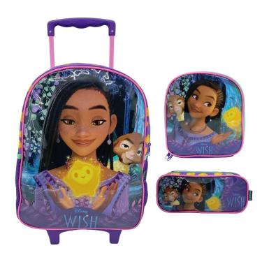 Imagem de Kit Mochila de Rodinha Xeryus 14 Wish 11740-Feminino