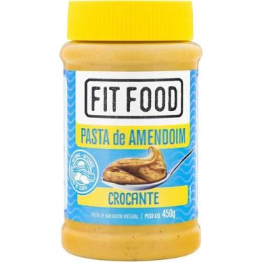 Imagem de Pasta de Amendoim Crocante Fit Food 450g
