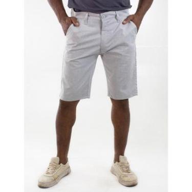 Imagem de Bermuda Masculina Sarja Slim Clássica Elastano Anticorpus-Masculino