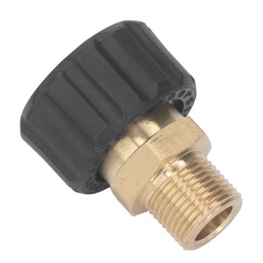 Imagem de YWBL-WH Adaptador de Lavadora de Pressão de 5000 PSI Conector de Mangueira de Pistola, Excelente Latão, Caixa Removível, Desempenho Superior para Melhoria, Científico e Acopladores, Com Alça de (#12)